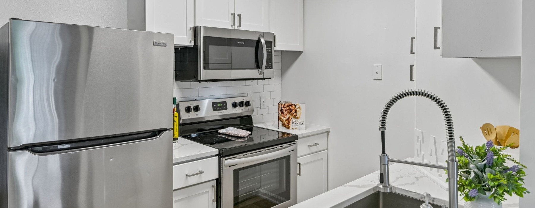 Open layout kitchen