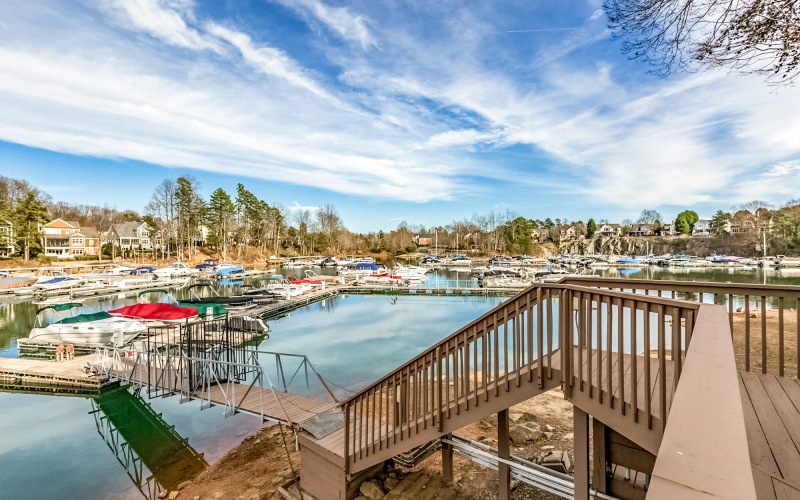 Lakeside pier